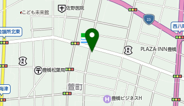 株式会社梅鉢屋の地図画像
