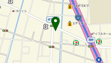 株式会社達美装の地図画像