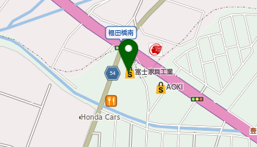 富士家具工業株式会社の地図画像