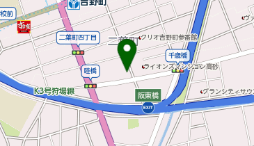 横浜測器株式会社の地図画像