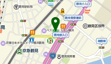 京浜安全システム株式会社の地図画像
