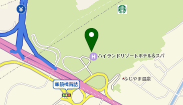 ハイランドリゾート株式会社の地図画像
