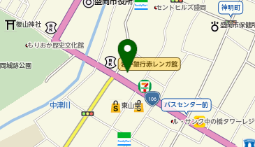 株式会社プラントエンジニアリング盛岡の地図画像