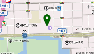 和歌山ロイヤルパーキング株式会社の地図画像