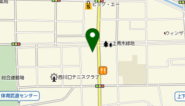 有限会社光梱包の地図画像