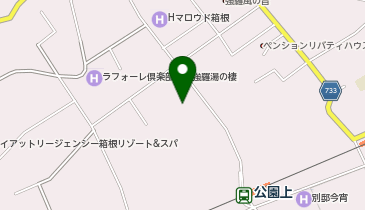 株式会社箱根ホスピタリティの地図画像