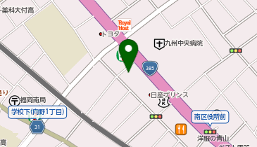 株式会社スポーツセンシングの地図画像
