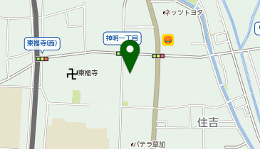 株式会社フジ物流の地図画像