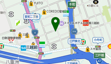 ユニフーディア株式会社の地図画像