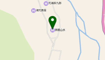 有限会社旅館山水の地図画像