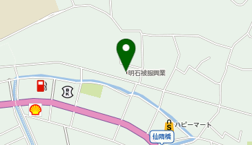 株式会社明石スクールユニフォームカンパニーの地図画像
