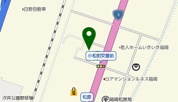 日西物流株式会社の地図画像
