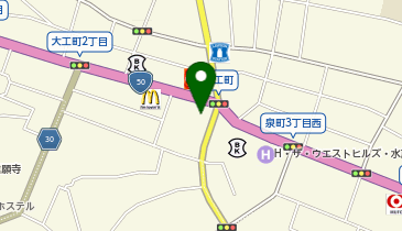 有限会社魚政の地図画像