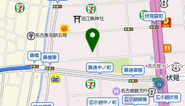 株式会社繁昌の地図画像