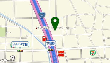 株式会社桐生の地図画像