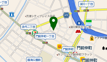 株式会社深川の地図画像