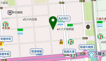 青山建設株式会社の地図画像