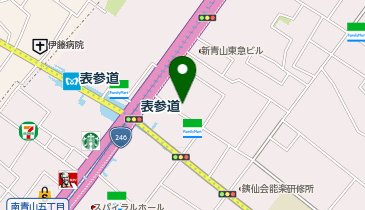 株式会社伝創社の地図画像