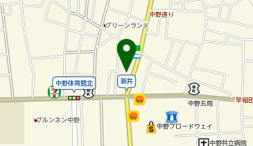 東京割烹株式会社の地図画像