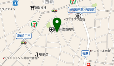 株式会社吉浦の地図画像
