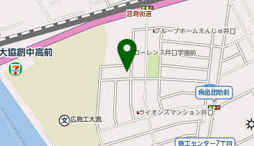 日本システム株式会社の地図画像