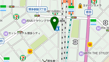 株式会社SAVVYの地図画像