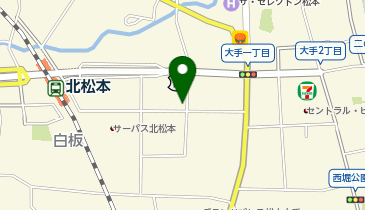 松本住販株式会社の地図画像
