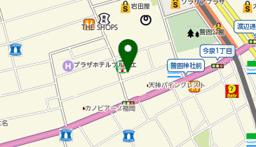 株式会社博多福住の地図画像
