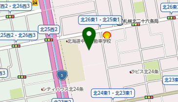 ネッツトヨタ札幌株式会社の地図画像