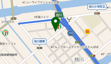 大興運輸倉庫株式会社の地図画像