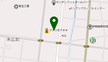 久保田倉庫有限会社の地図画像