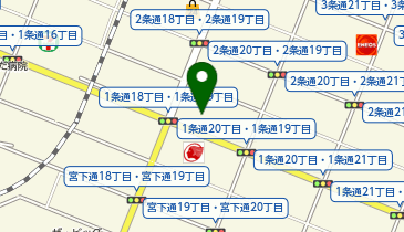 日本通信サポート有限会社の地図画像