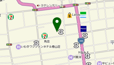 株式会社かみやの地図画像