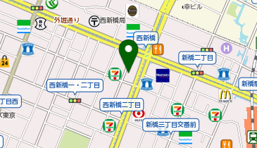 ACJ株式会社の地図画像