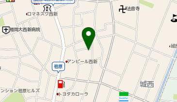 マカヤ株式会社の地図画像