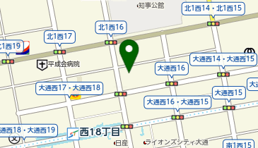 アシュランス株式会社の地図画像