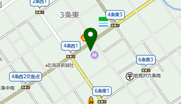 空知リゾートシティ株式会社の地図画像