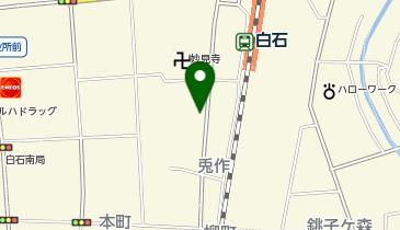 有限会社エーワンの地図画像