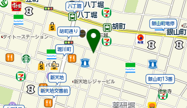 株式会社green-hornの地図画像