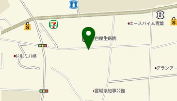 エスケーコーディアル株式会社の地図画像