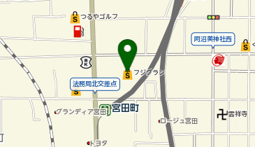 株式会社フジファミリーフーズの地図画像