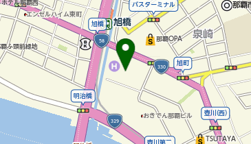 株式会社ケン・ホテルマネジメント那覇旭町の地図画像