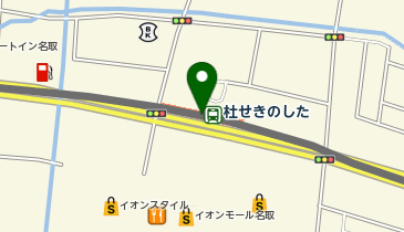 仙台空港鉄道株式会社の地図画像