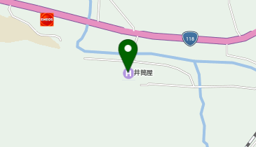 有限会社井筒屋の地図画像