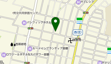 株式会社あいうえおの地図画像
