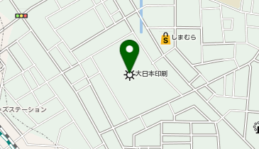 株式会社DNPデータテクノの地図画像