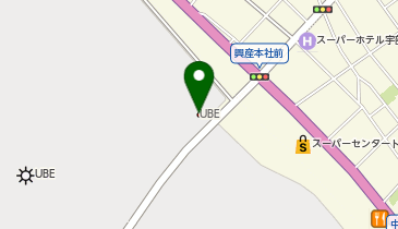 宇部エムス有限会社の地図画像