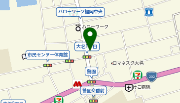 株式会社今と今のあいだの地図画像