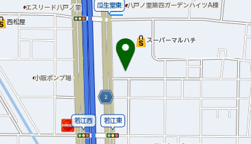 関西建設工業株式会社の地図画像