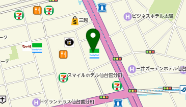 三井不動産リアルティ東北株式会社の地図画像
